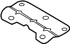 51447300722 Headliner. Bracket. support. Roof Header Panel. Sheet - metal Retaining.
