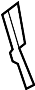 41007430983 Body D-Pillar Reinforcement (Left, Rear)