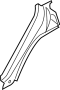 41009481382 Quarter Panel Reinforcement (Lower)