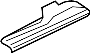 Seat Track Cover (Left, Front, Rear, Lower)