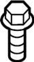 7119907573 Bolt. Hose. Oil. Coolant. ASA.