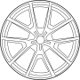 36118095774 Wheel