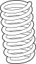 33536889250 Coil Spring (Rear)