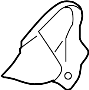 Seat Trim Panel (Left, Front)