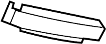 51117166607 Fog Light Cover (Left)