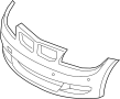 51110442871 Bumper Cover (Lower)