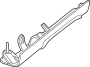 Rocker Panel Molding Bracket (Left)