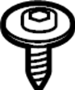 7147371720 Screw. Trim. (Upper, Lower)