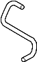 17129802111 Engine Coolant Overflow Hose