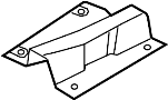 51489800657 Floor Pan Heat Shield (Rear)