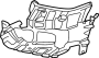 51119880357 Bumper Cover Support Rail (Left, Front, Upper)