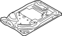 61278617037 Carrier plate. Cover plate.