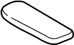 52107311524 Extension panel. Foam pad for thigh bolste.