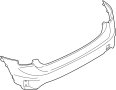 51127391197 Bumper Cover (Upper)