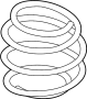 31335A1F326 Coil Spring (Front)