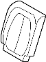 Seat Back Cushion Cover (Upper)