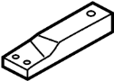 51117296855 Bumper Impact Bar Bracket (Front, Lower)