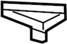 Bumper Cover Bracket (Right, Front, Upper)