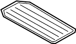 51169330945 Console Mat (Rear)