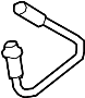 Brake. Hose. Hydraulic. (Rear). A flexible Hose.