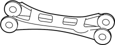 33306867881 Suspension Control Arm (Left, Rear, Upper)
