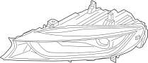 63117387445 Headlight
