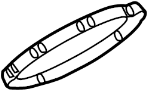 Engine Coolant Thermostat Gasket
