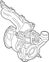 11655A14818 Exhaust Manifold. Turbocharger with exhaust.