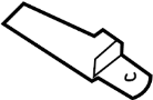 16117378063 Evaporative Emissions System Line Bracket