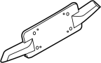 51127371965 License Plate Bracket