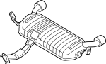 287001F401 Exhaust Muffler