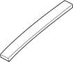 872101F001 Roof Drip Molding (Left, Front)
