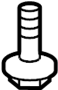 View Bumper Cover Screw (Lower) Full-Sized Product Image