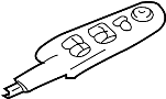 View SWITCH ASSY-P/WDO SU. SWITCH ASSY-P/WDO SUB (BLACK) Full-Sized Product Image 1 of 1