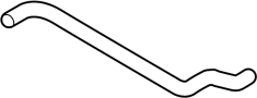 View Radiator Coolant Hose (Upper) Full-Sized Product Image 1 of 2