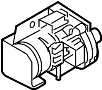 View Wastegate. VALVE. Turbocharger. SOLENOID.  Full-Sized Product Image