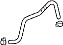 View HOSE. Vacuum. BRAKE. ASSEMBLY - BOOSTER.  Full-Sized Product Image 1 of 2