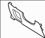 View 84750J5000AYK Full-Sized Product Image for your 2019 Kia Stinger 2.0L AT  