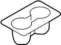 View CUP HOLDER ASSY-FR C. CUP HOLDER ASSY-FR CONSOLE Full-Sized Product Image 1 of 1