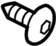 View BOLT(W/WASHER). SCREW-TAPPING. T/SCREW-FLANGE HEAD Full-Sized Product Image