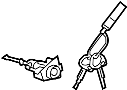 Door Lock Cylinder (Right)