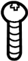 View BOLT(W/WASHER). SCREW-TAPPING. T/SCREW-FLANGE HEAD Full-Sized Product Image