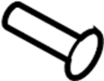 View Pin. Brake. Parking. Shoe. Anchor.  Full-Sized Product Image 1 of 2