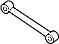 View Arm. Lateral. Link. (RR). Rod. (Right, Front, Rear) Full-Sized Product Image 1 of 2