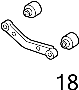 View Suspension Control Arm Bushing (Rear, Upper) Full-Sized Product Image 1 of 2
