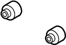 View Bushing. Insulator. Suspension. Crossmember. (Front, Lower) Full-Sized Product Image