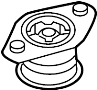 View Suspension Shock Absorber Mount (Upper) Full-Sized Product Image 1 of 4