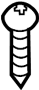View BOLT(W/WASHER). SCREW-TAPPING. T/SCREW-FLANGE HEAD Full-Sized Product Image