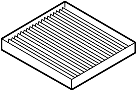 View Cabin Air Filter.  Full-Sized Product Image