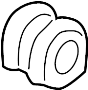 View Suspension Stabilizer Bar Bushing Full-Sized Product Image 1 of 2